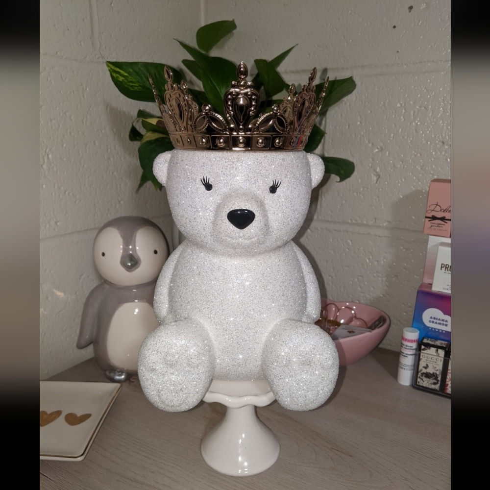 Bath & Body Works Royal Polar Bear Candle Holder